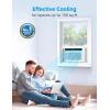 imageMidea 12000 BTU Smart Inverter Air Conditioner Window Unit with Heat and Dehumidifier  Cools up to 550 Sq Ft Energy Star Rated Quiet Operation Electronic Controls Remote Control White5 000 BTU  Electronic Control New