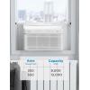 imageMidea 12000 BTU Smart Inverter Air Conditioner Window Unit with Heat and Dehumidifier  Cools up to 550 Sq Ft Energy Star Rated Quiet Operation Electronic Controls Remote Control White8 000 BTU with Heat