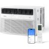imageMidea 18000 BTU Smart Inverter Window Air Conditioner with APP Alexa Control 208230V AC Unit Cools up to 1000 Sq Ft Quiet Operation Energy Saving Remote ampamp Easy Installation Kit WhiteInverter AC