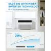 imageMidea 18000 BTU Smart Inverter Window Air Conditioner with APP Alexa Control 208230V AC Unit Cools up to 1000 Sq Ft Quiet Operation Energy Saving Remote ampamp Easy Installation Kit WhiteInverter AC