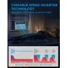 imageMidea 18000 BTU Smart Inverter Window Air Conditioner with APP Alexa Control 208230V AC Unit Cools up to 1000 Sq Ft Quiet Operation Energy Saving Remote ampamp Easy Installation Kit WhiteInverter AC