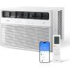 imageMidea 18000 BTU Smart Inverter Window Air Conditioner with APP Alexa Control 208230V AC Unit Cools up to 1000 Sq Ft Quiet Operation Energy Saving Remote ampamp Easy Installation Kit WhiteInverter AC