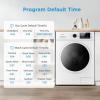 imageMidea 24 Inch Washer and Dryer Combo All in One Washer and Dryer 27 cuft 26lbs Ventless Washing Machine Steam Care Overnight Dry 1400 RPM 16 Cycles Front Load Washer FullAutomatic White
