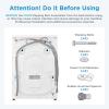imageMidea 24 Inch Washer and Dryer Combo All in One Washer and Dryer 27 cuft 26lbs Ventless Washing Machine Steam Care Overnight Dry 1400 RPM 16 Cycles Front Load Washer FullAutomatic White