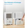 imageMidea 4500 Sq FtDehumidifier for Basement Energy Star Certified With Reusable Air Filter 50 Pint  Ideal For Basements Large ampamp Medium Sized Rooms And Bathrooms White1 500 Sq Ft  WiFi