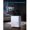 imageMidea 4500 Sq FtDehumidifier for Basement Energy Star Certified With Reusable Air Filter 50 Pint  Ideal For Basements Large ampamp Medium Sized Rooms And Bathrooms White5 500 Sq Ft with Pump  WiFi