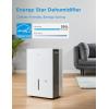 imageMidea 4500 Sq FtDehumidifier for Basement Energy Star Certified With Reusable Air Filter 50 Pint  Ideal For Basements Large ampamp Medium Sized Rooms And Bathrooms White4 500 Sq Ft with Pump  WiFi Upgraded