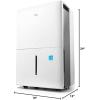 imageMidea 4500 Sq FtDehumidifier for Basement Energy Star Certified With Reusable Air Filter 50 Pint  Ideal For Basements Large ampamp Medium Sized Rooms And Bathrooms White4 500 Sq Ft with Pump  WiFi Upgraded