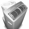 imageMidea 6000 BTU ASHRAE 5000 BTU SACC Portable Air Conditioner Cools up to 150 Sq Ft with Dehumidifier ampamp Fan mode Easy touse Remote Control ampamp Window Installation Kit IncludedWhite