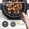 imageMidea 9in1 Multi Cooker 6L with 12 Cooking Functions Pressure Cook SlowampampRice Cooker Sous Vide Cake Maker etc 70 Faster NonStick Brushed Steel ampamp Black