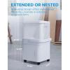 imageMidea Cube 35 Pint Dehumidifier for Basement and Rooms at Home for up to 3500 Sq Ft Smart Control Compatible with Alexa White Drain Hose Included ENERGY STAR Most Efficient 20231 500 Sq Ft