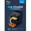 imageMidea Dual Basket Air Fryer Oven 11 Quart 8 in 1 Functions Clear Window Smart Sync Finish Works with Alexa WiFi Connectivity 50 App Recipes for family meals Bake Roast Grill Broil Toast