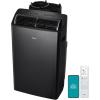 imageMidea Duo 14000 BTU 12000 BTU SACC High Efficiency Inverter Ultra Quiet Portable Air Conditioner with Heat up to 550 Sq Ft Works with AlexaGoogle Assistant with Remote Control ampamp Window KitBlack