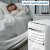 imageMidea Duo 14000 BTU 12000 BTU SACC High Efficiency Inverter Ultra Quiet Portable Air Conditioner with Heat up to 550 Sq Ft Works with AlexaGoogle Assistant with Remote Control ampamp Window KitWhite
