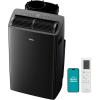 imageMidea Duo 14000 BTU 12000 BTU SACC High Efficiency Inverter Ultra Quiet Portable Air Conditioner with Heat up to 550 Sq Ft Works with AlexaGoogle Assistant with Remote Control ampamp Window KitBlack