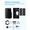 imageMidea Duo 14000 BTU 12000 BTU SACC High Efficiency Inverter Ultra Quiet Portable Air Conditioner with Heat up to 550 Sq Ft Works with AlexaGoogle Assistant with Remote Control ampamp Window KitBlack