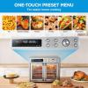 imageMidea Flexify French Door Toaster Oven Air Fryer Combo 264 QT Extra Large Air Fryer Countertop Oven 10in1 Combo 25 Faster Cooking and 90 Less Oil Stainless Steel