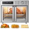 imageMidea Flexify French Door Toaster Oven Air Fryer Combo 264 QT Extra Large Air Fryer Countertop Oven 10in1 Combo 25 Faster Cooking and 90 Less Oil Stainless Steel
