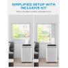 imageMidea MAP05S1AWTA Air Conditioner 8500 BTUSmart White14 000 BTU with Heat