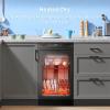 imageMidea MDF18A1AST Builtin Dishwasher with 8 Place Settings 6 Washing Programs Stainless Steel Tub Heated Dry Energy StarBlack