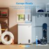 imageMidea MERC04C4BAWW 35 Cubic Feet Chest Freezer CuftConvertible White35 CuftConvertible