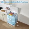 imageMidea MERC04C4BAWW 35 Cubic Feet Chest Freezer CuftConvertible White35 CuftConvertible