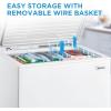 imageMidea MERC04C4BAWW 35 Cubic Feet Chest Freezer CuftConvertible White7 Cubic Feet