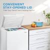 imageMidea MERC04C4BAWW 35 Cubic Feet Chest Freezer CuftConvertible White7 Cubic Feet