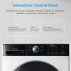 imageMidea MLH45N1AWW Front Load Washer Automatic Machine Vibration Control PreSoak Speed Wash 10 Cycles Energy Star Certified 45 Cuft White