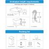imageMidea MLTW37A1BWW Agitator Machine Auto Top Load Sensing Washer 12 Washing Cycles Dial Control Panel 37 Cuft White09 cu ft