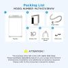 imageMidea MLTW37A1BWW Agitator Machine Auto Top Load Sensing Washer 12 Washing Cycles Dial Control Panel 37 Cuft White37 Cuft