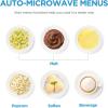 imageMidea MMO12S3ASTZ Over the Range Oven 12 Cuft Slim Stainless Steel Microwaves 1000W Heating Power with 400CMF Vent Fan12 Cuft Drawer