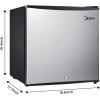 imageMidea MRU01M3ASL Freezer 11 Cubic Feet Stainless Steel 30 Pounds