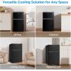 imageMidea WHD113FSS1 Compact Refrigerator 31 cu ft Stainless SteelBlack