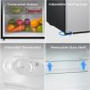 imageMidea WHD113FSS1 Compact Refrigerator 31 cu ft Stainless SteelStainless Steel