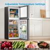 imageMidea WHD113FSS1 Compact Refrigerator 31 cu ft Stainless SteelStainless Steel