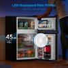 imageMidea WHD113FSS1 Compact Refrigerator 31 cu ft Stainless SteelStainless Steel