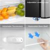 imageMidea WHD113FSS1 Compact Refrigerator 31 cu ft Stainless SteelStainless Steel