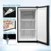 imageMidea WHS109FW1 Upright Freezer 30 Cubic Feet WhiteBlack