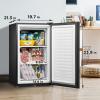 imageMidea WHS109FW1 Upright Freezer 30 Cubic Feet WhiteBlack