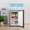 imageMidea WHS109FW1 Upright Freezer 30 Cubic Feet WhiteBlack