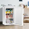 imageMidea WHS109FW1 Upright Freezer 30 Cubic Feet WhiteWhite