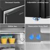 imageMidea WHS160RB1 Single Reversible Compact Refrigerator 44 Cubic Feet Fridge BlackBlack