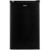 imageMidea WHS160RB1 Single Reversible Compact Refrigerator 44 Cubic Feet Fridge BlackBlack