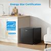 imageMidea WHS160RB1 Single Reversible Compact Refrigerator 44 Cubic Feet Fridge BlackBlack