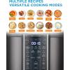 imageMidea WideMax 12in1 Electric Pressure Cooker 65 Quart 12 Presets MultiFunctional Programmable Slow Cooker Rice Cooker Steamer Saut Pan Cake Yogurt Warmer and MoreBlack