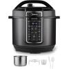 imageMidea WideMax 12in1 Electric Pressure Cooker 65 Quart 12 Presets MultiFunctional Programmable Slow Cooker Rice Cooker Steamer Saut Pan Cake Yogurt Warmer and MoreBlack