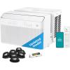 imageMidea MAW12V1QWT UShaped AC Window Air Conditioner8 000 BTU Updated