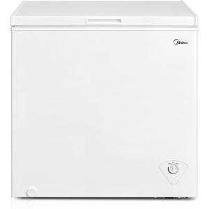 imageMidea MERC04C4BAWW 35 Cubic Feet Chest Freezer CuftConvertible White7 Cubic Feet