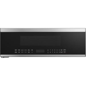 imageMidea MMO12S3ASTZ Over the Range Oven 12 Cuft Slim Stainless Steel Microwaves 1000W Heating Power with 400CMF Vent Fan12 Cuft Slim